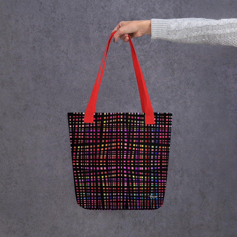 Checked Out Tote Bag from Vluxe by Lucky Nahum