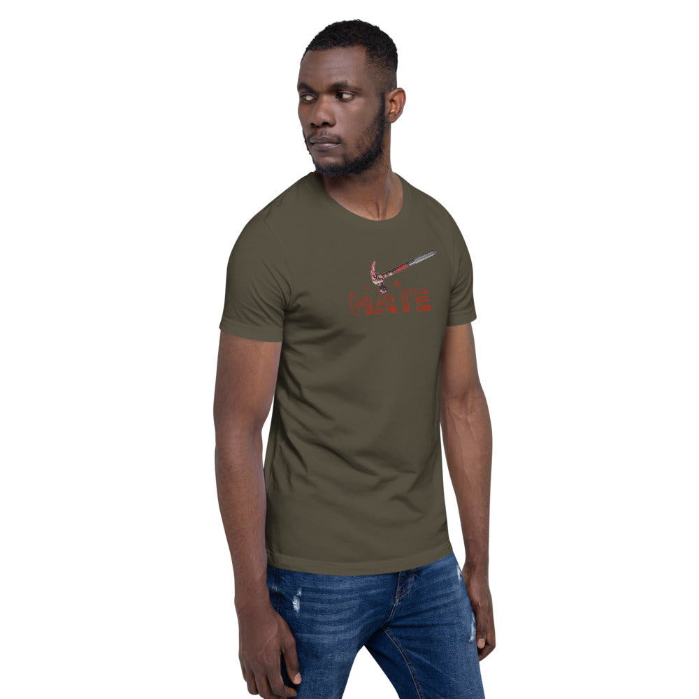 Smash Hate Short-Sleeve Unisex T-Shirt