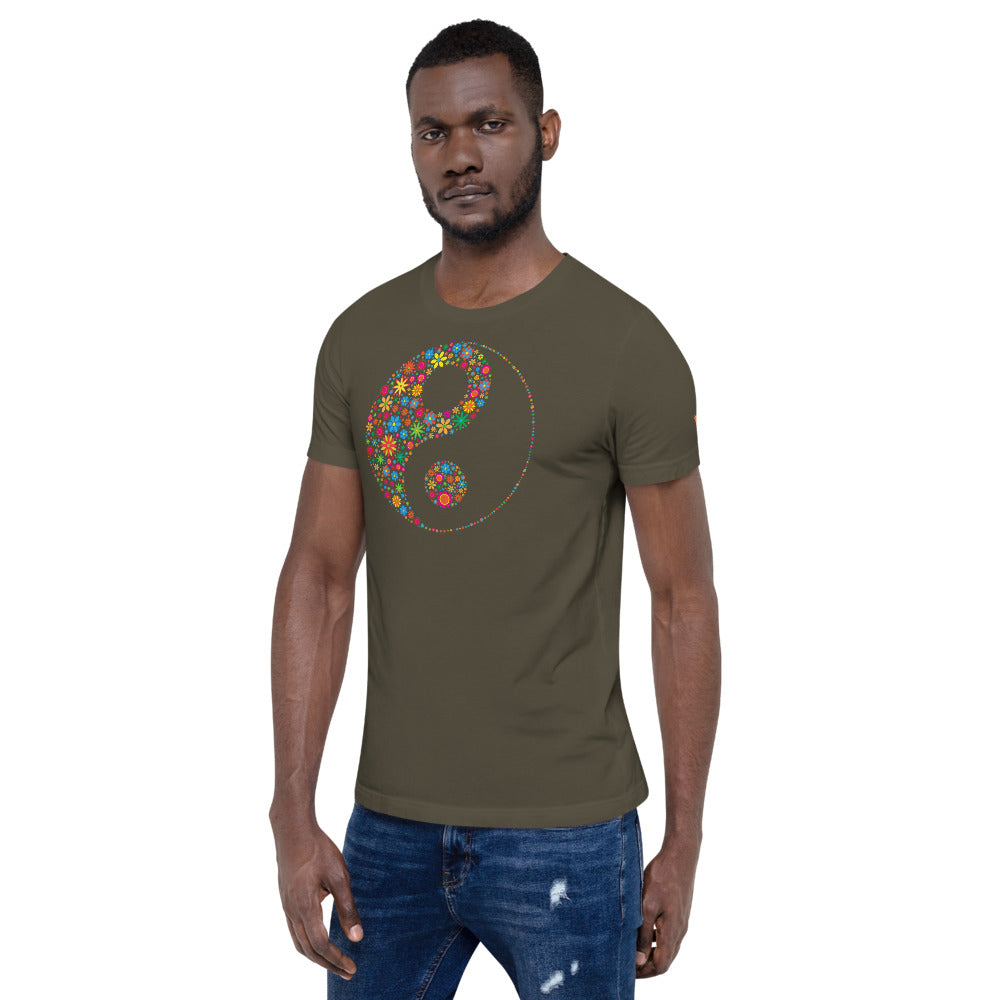 Flower Power Short-Sleeve Unisex T-Shirt