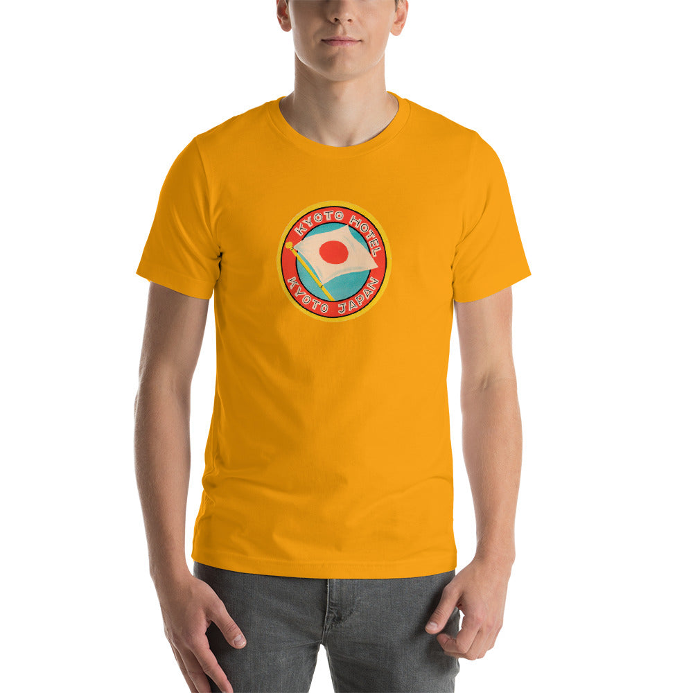 Kyoto Hotel Short-Sleeve Unisex Tee Crew Neck