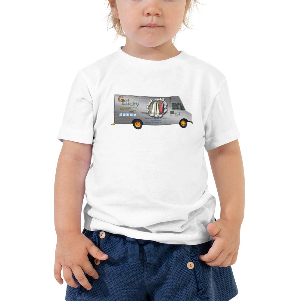 Get Lucky Truck Boys & Girls Short Sleeve Tee