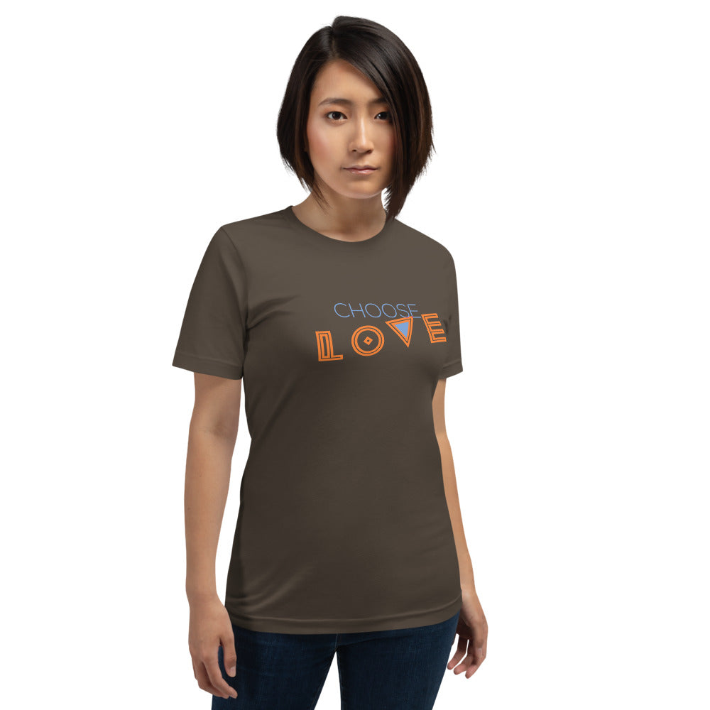 CHOOSE LOVE Short-Sleeve Unisex T-Shirt