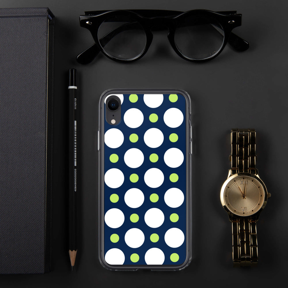 DaDOT .003 iPhone Case Navy/Lime