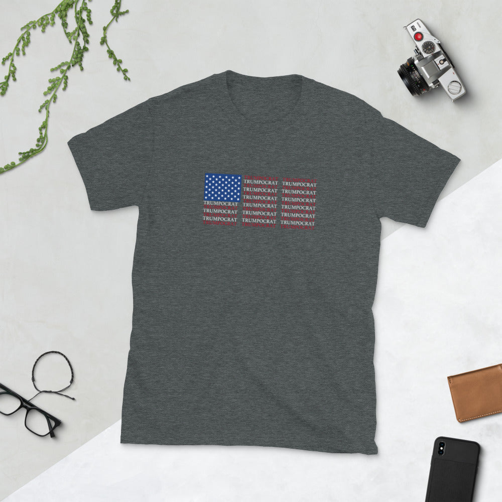 TRUMPOCRAT TEE Short-Sleeve Unisex T-Shirt