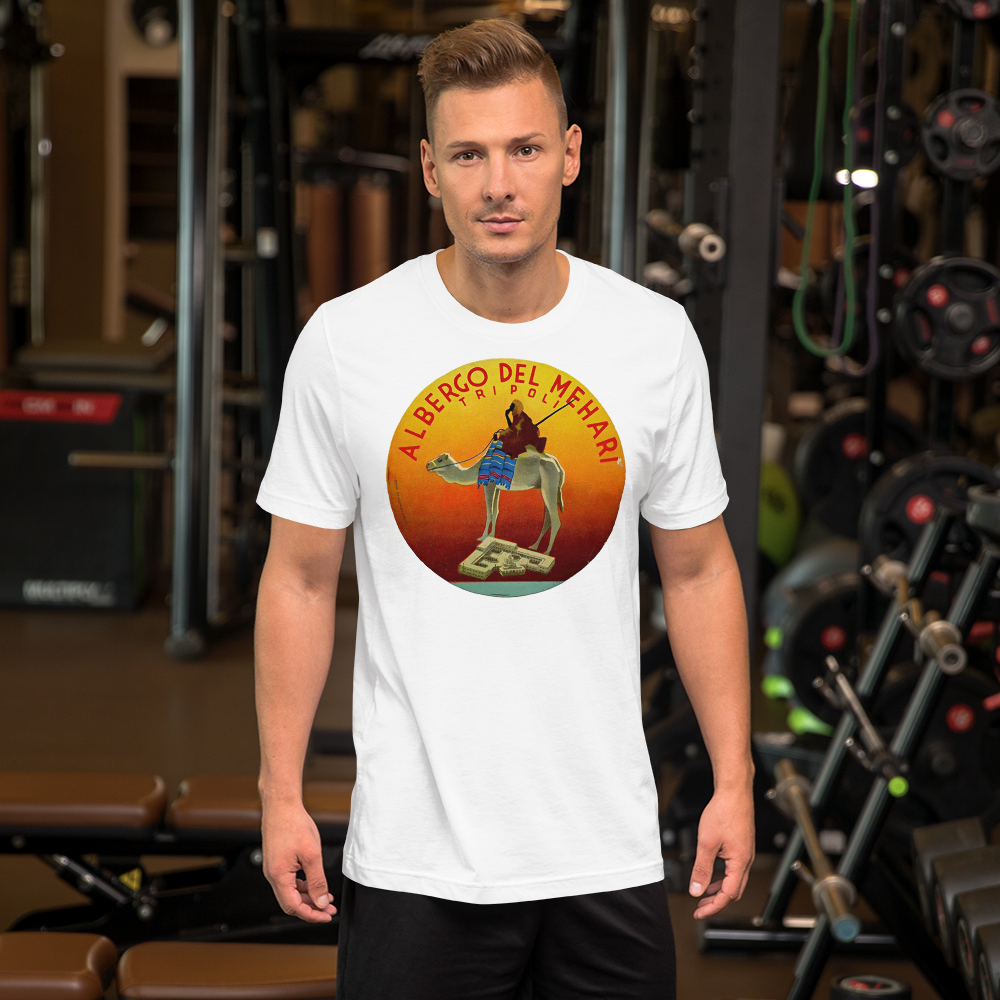 Albergo Mehari Short-Sleeve Unisex Tee Crew from Vluxe by Lucky Nahum