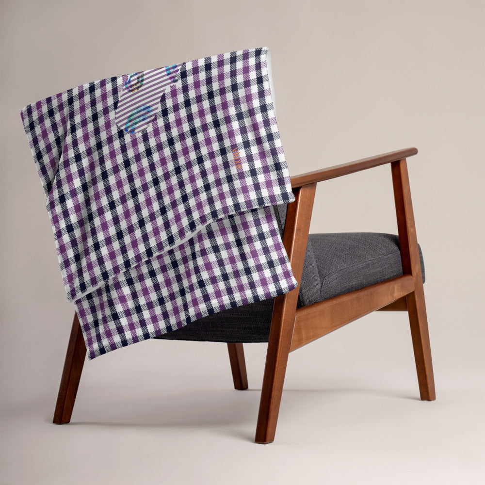 Check Out Miles Throw Blanket