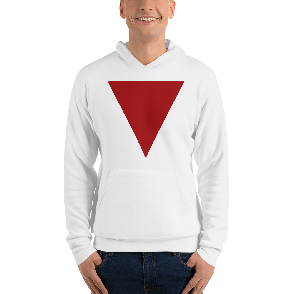 V Hoodie VLK971-Ruby Unisex | Always Get Lucky