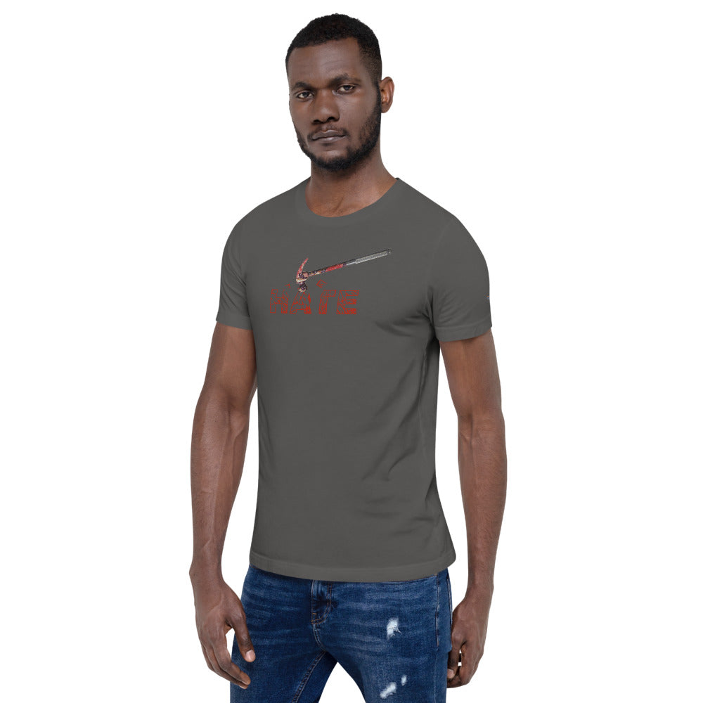 Smash Hate Short-Sleeve Unisex T-Shirt