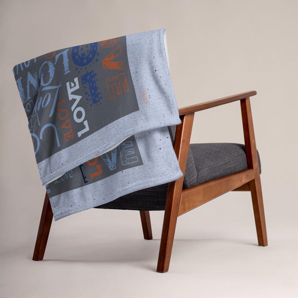 Love Throw Blanket