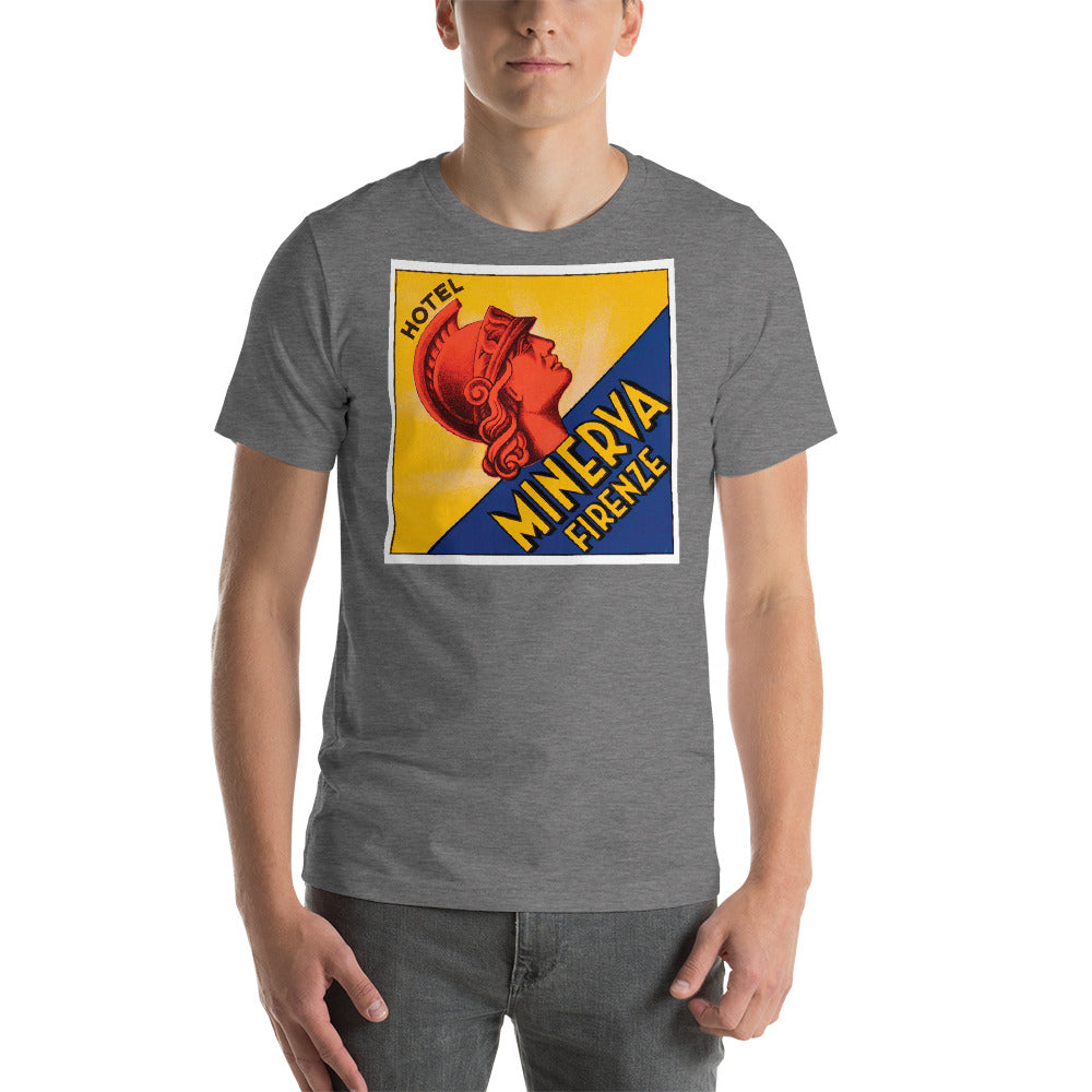 Firenze Short-Sleeve Unisex Tee Crew Neck From Vluxe by Lucky Nahum