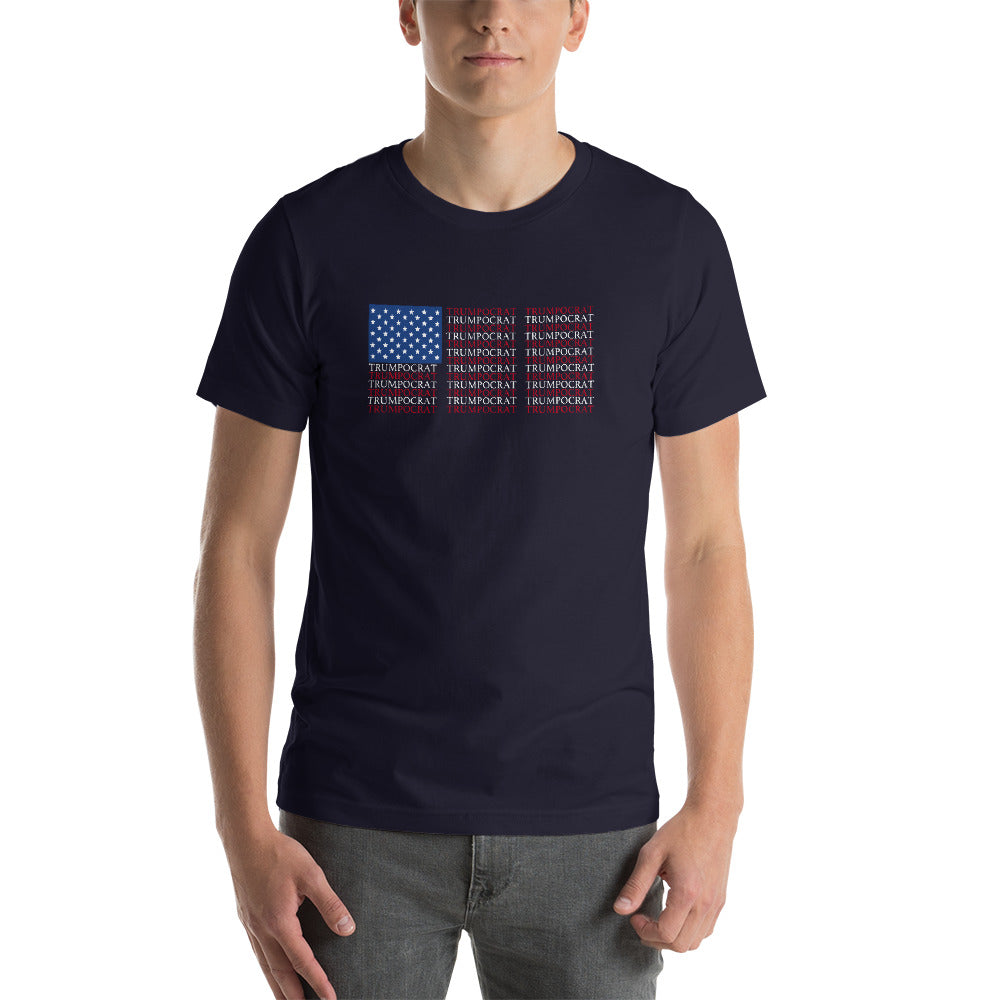 TRUMPOCRAT TEE 01 Short-Sleeve Unisex T-Shirt