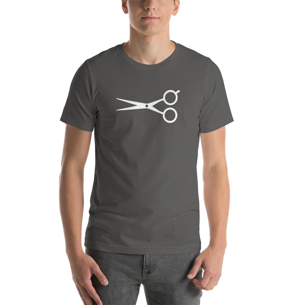 Scissors Short-Sleeve Unisex Crew