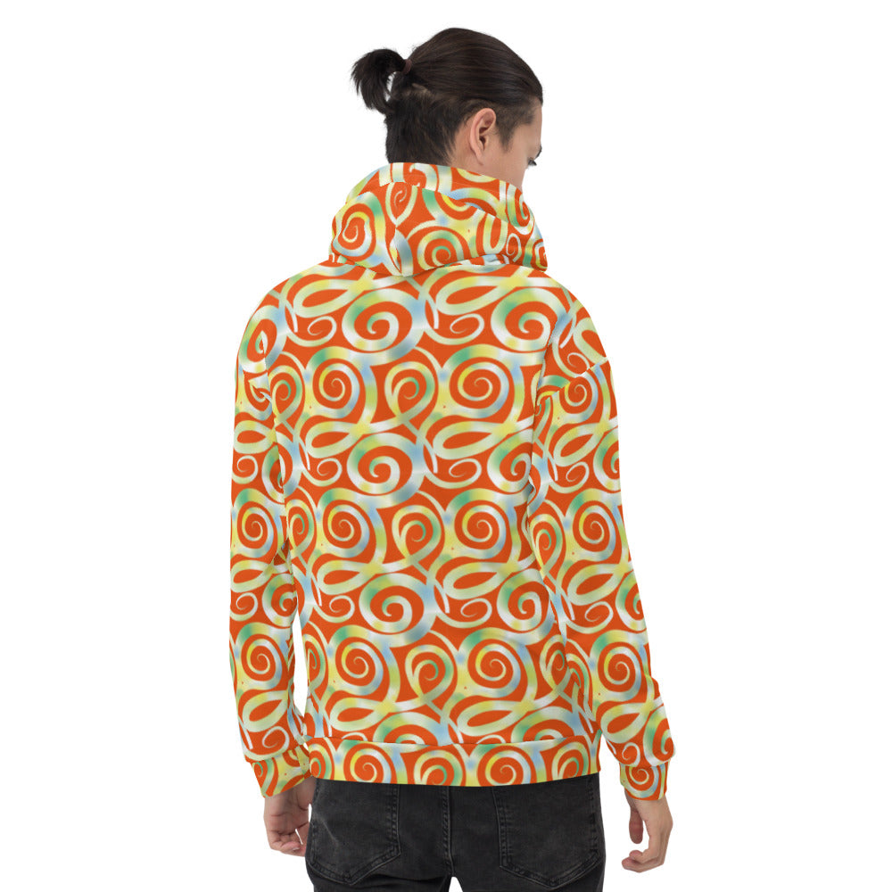 Ribbon Autumn Unisex Hoodie From Vluxe by Lucky Nahum