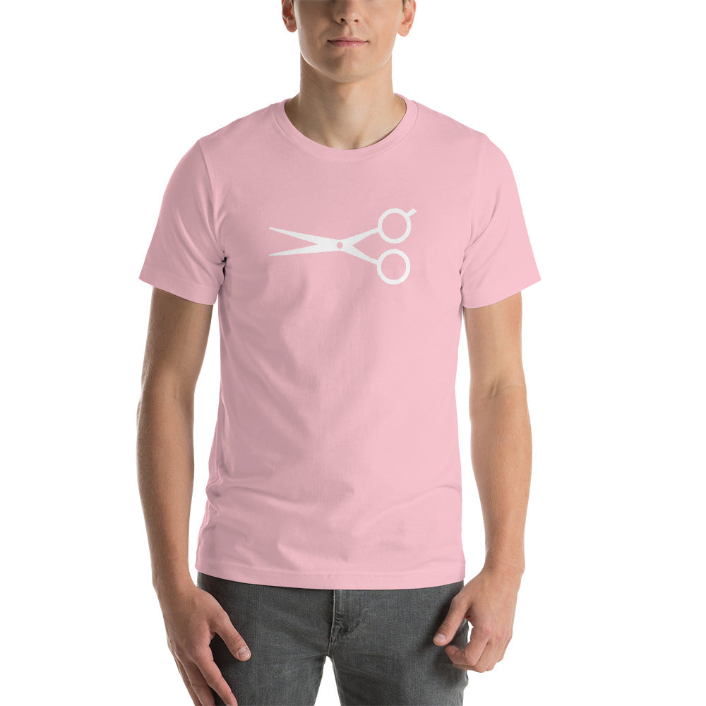 Scissors Short-Sleeve Unisex Crew