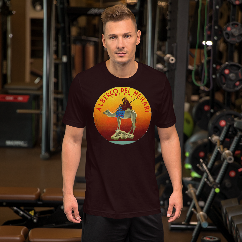 Albergo Mehari Short-Sleeve Unisex Tee Crew from Vluxe by Lucky Nahum