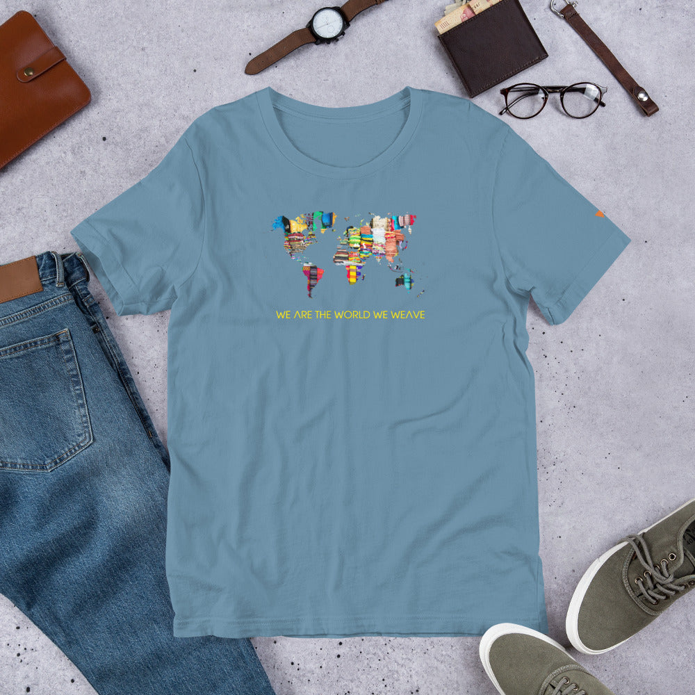 We Are The World We Weave Short-Sleeve Unisex T-Shirt from Vluxe by Lucky Nahum