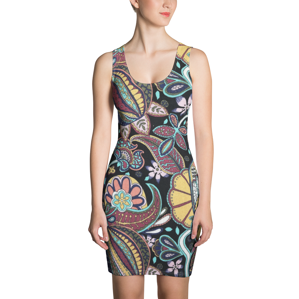 NOTHE GARDENS BLACK DRESS