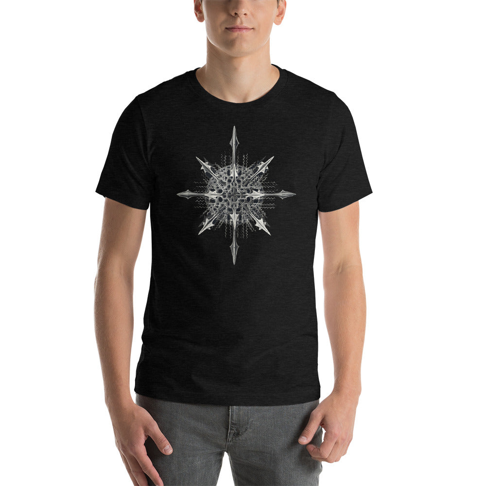 Prague Short-Sleeve Unisex Tee Crew Neck