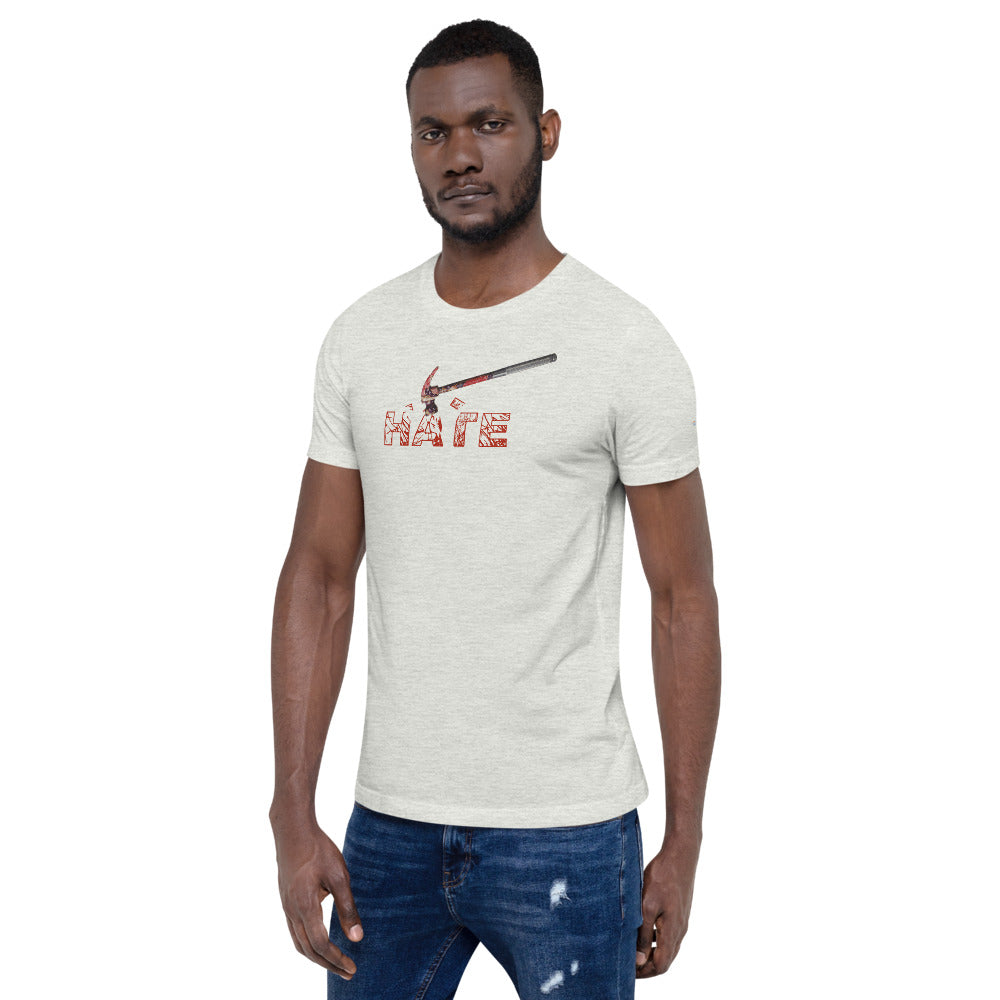 Smash Hate Short-Sleeve Unisex T-Shirt