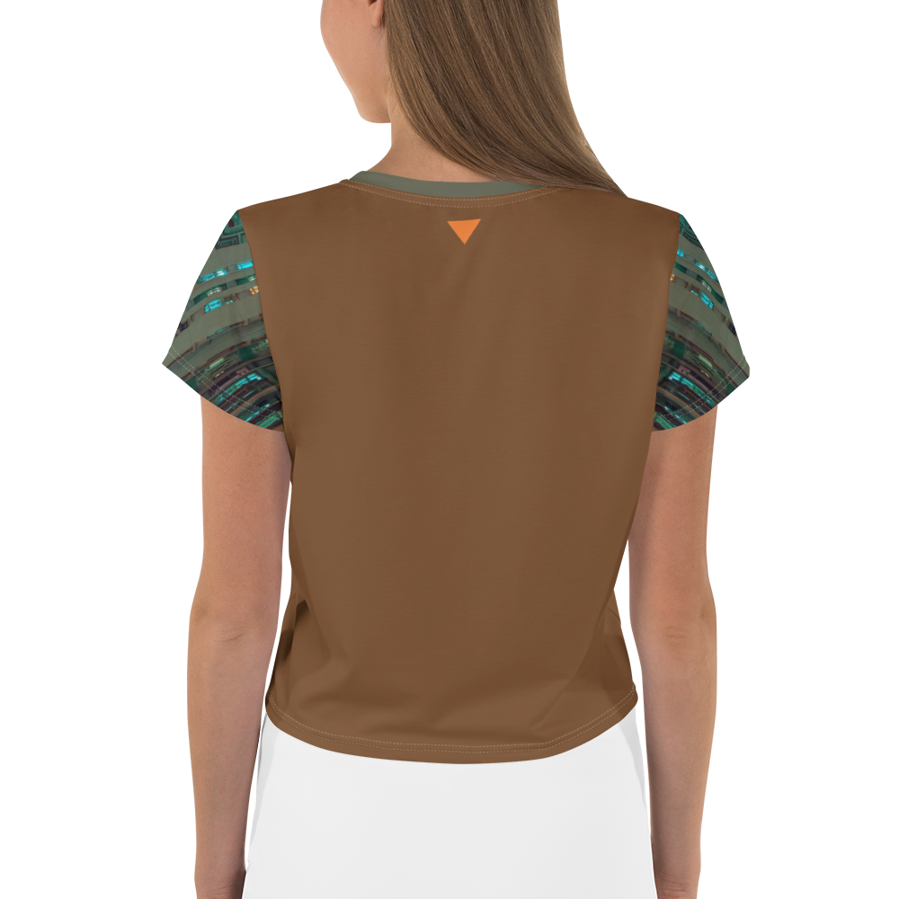 Houston VLK951T Print Crop Tee