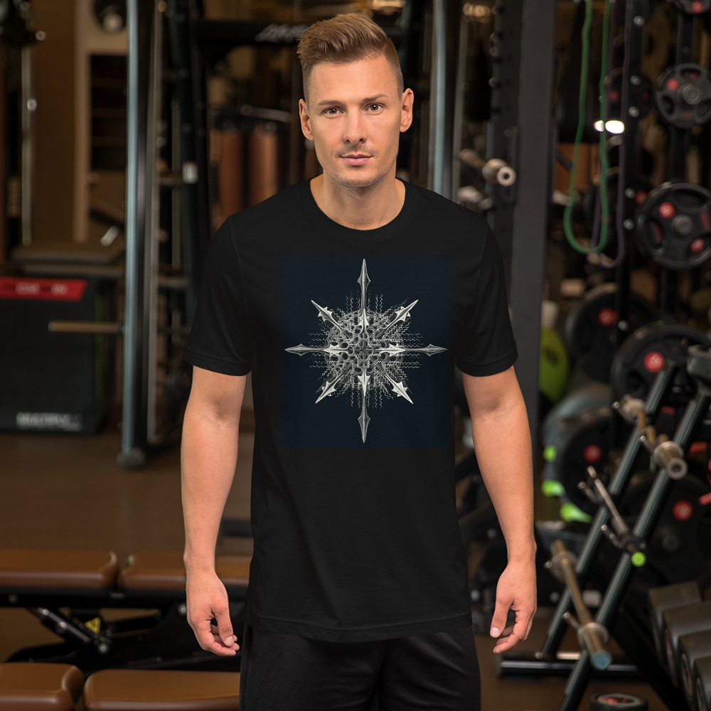 Prague Short-Sleeve Unisex Tee Crew Neck