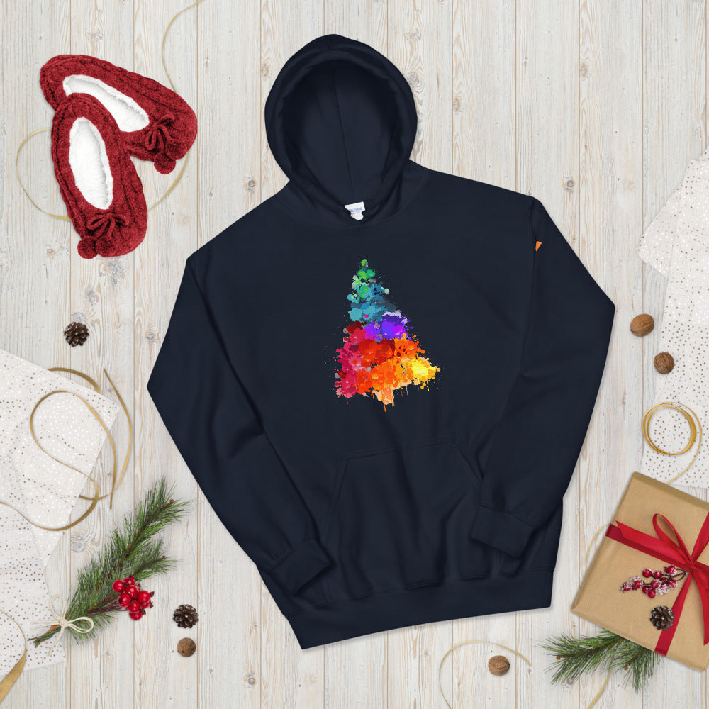 Christmas Tree Unisex Hoodie from Vluxe by Lucky Nahum
