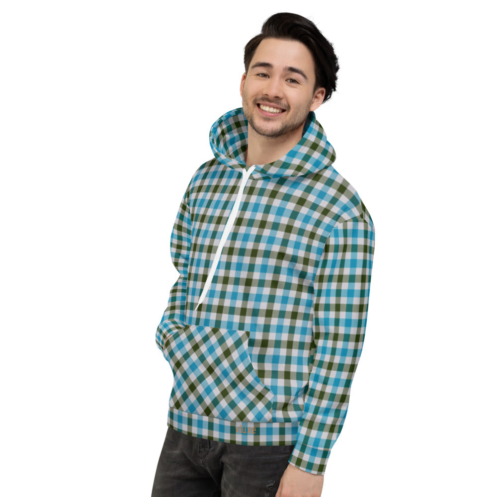 Newport Aqua Olive Unisex Hoodie