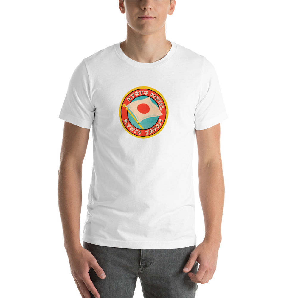 Kyoto Hotel Short-Sleeve Unisex Tee Crew Neck