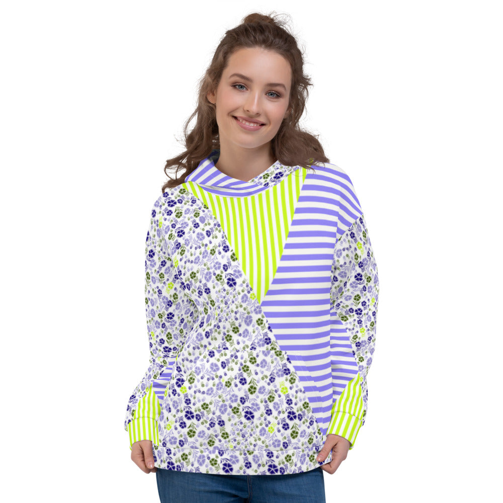 Athens Multi Lavender Unisex Hoodie