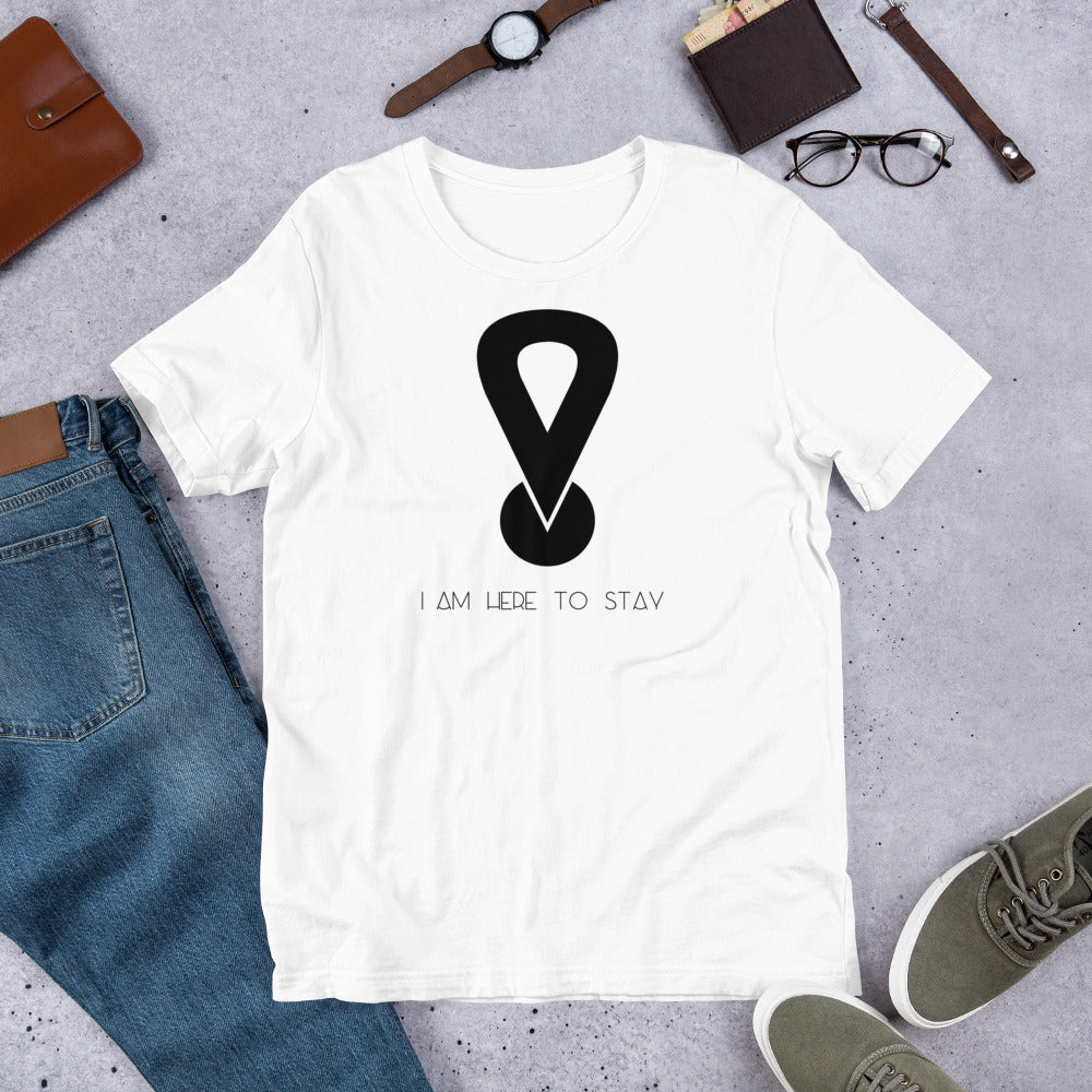I AM HERE Short-Sleeve Unisex T-Shirt