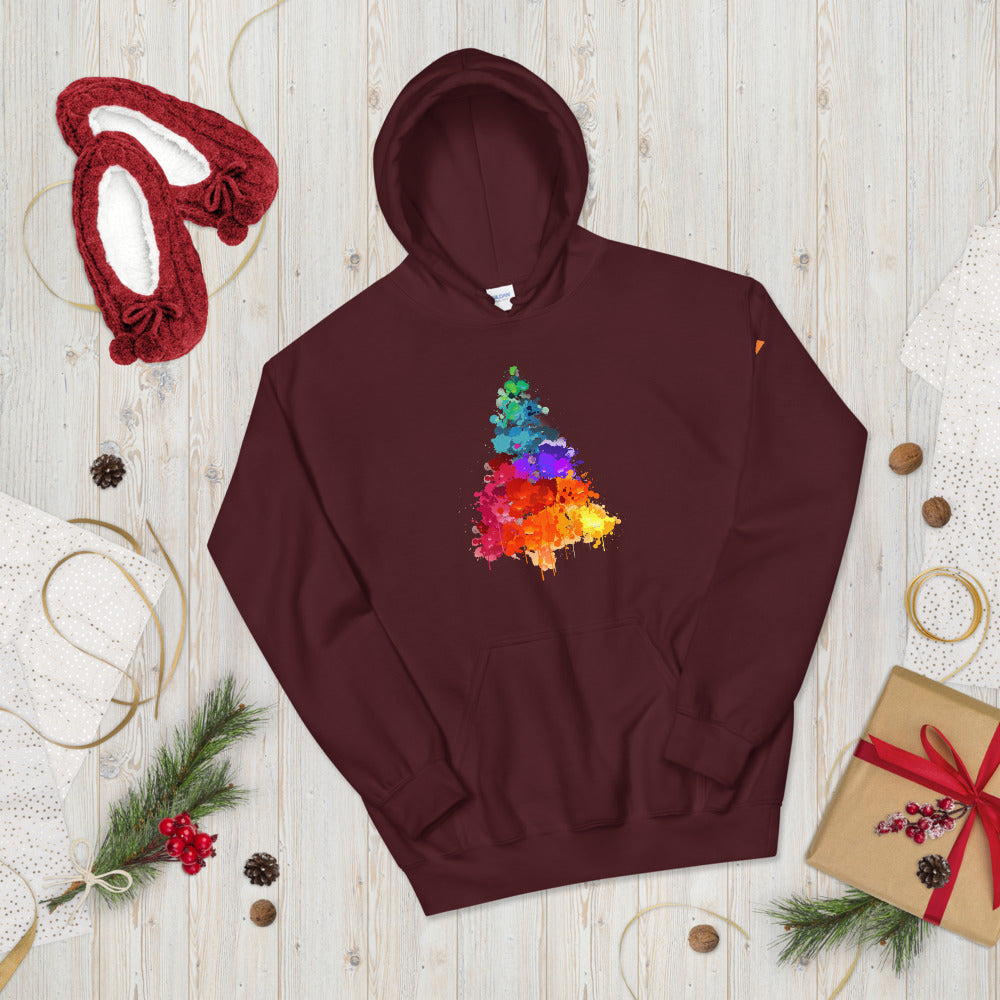 Christmas Tree Unisex Hoodie from Vluxe by Lucky Nahum