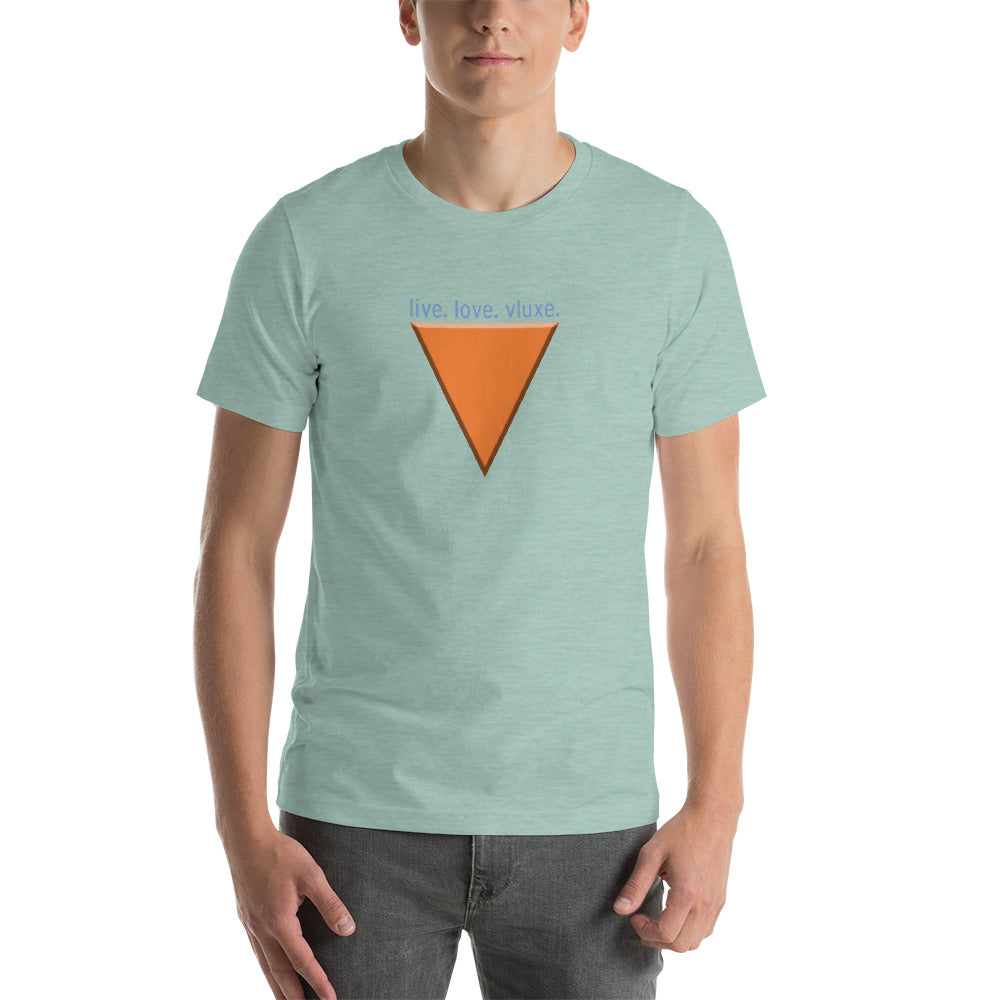 live.love.vluxe Short-Sleeve Unisex Crew Neck Tee