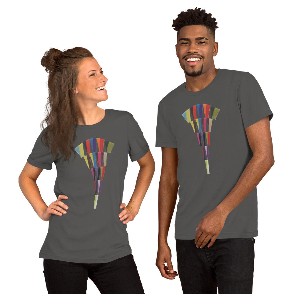 RIBBON CASCADE Short-Sleeve Unisex T-Shirt