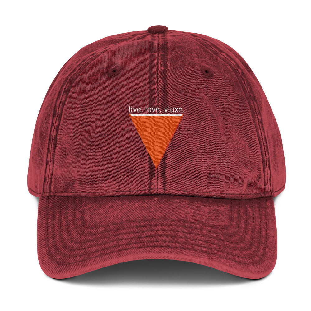 Choose Love Vintage Cotton Twill Cap