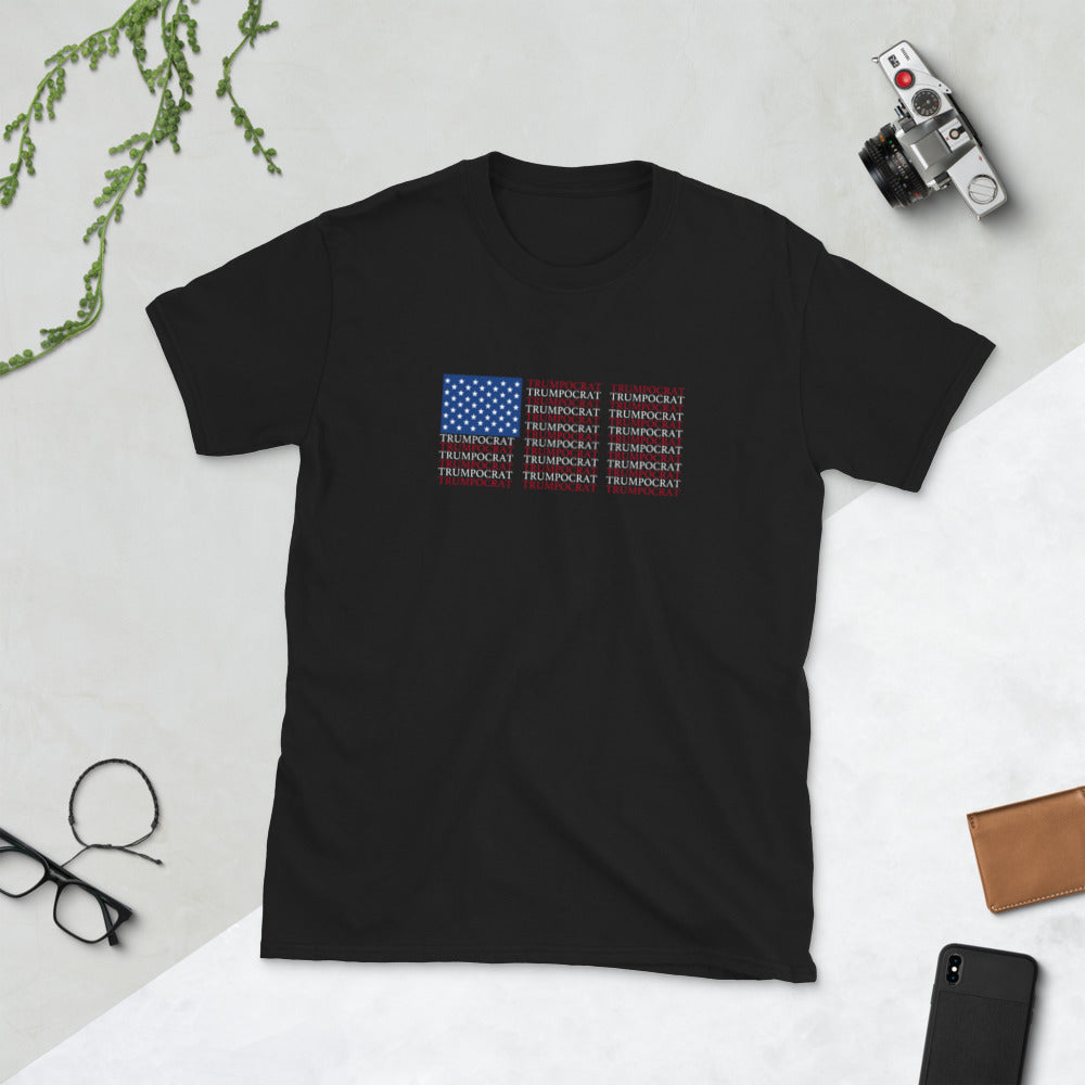 TRUMPOCRAT TEE Short-Sleeve Unisex T-Shirt