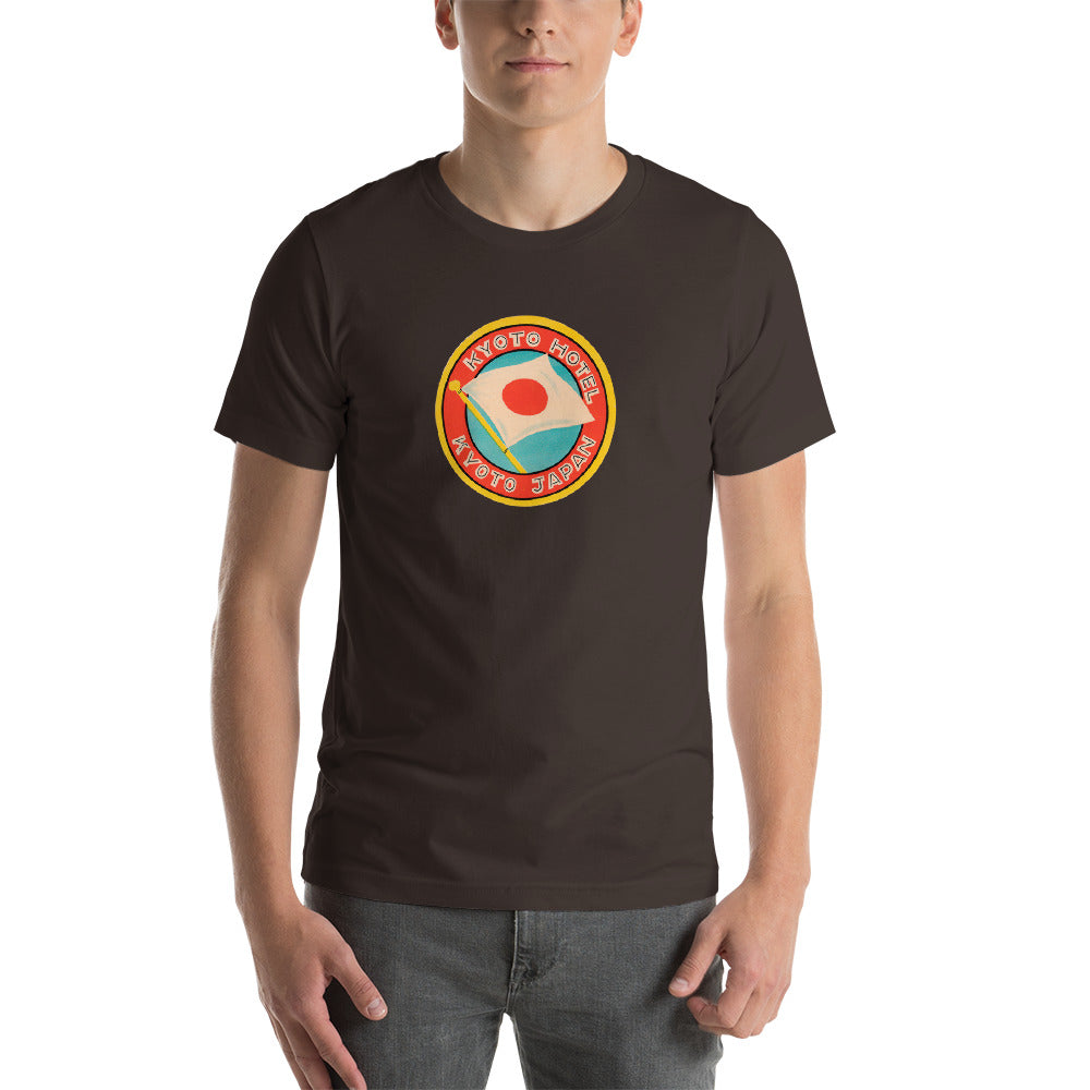 Kyoto Hotel Short-Sleeve Unisex Tee Crew Neck