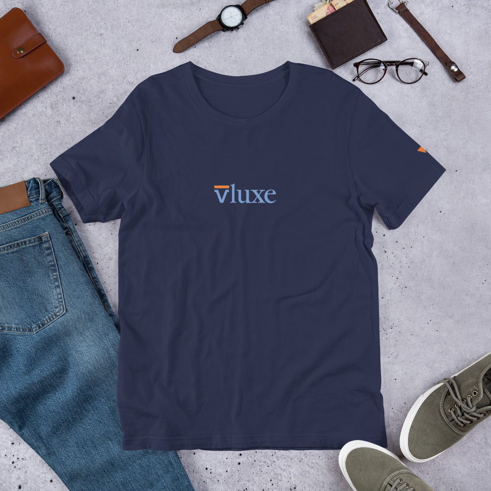 The Vluxe Short-Sleeve Unisex T-Shirt from Vluxe by Lucky Nahum