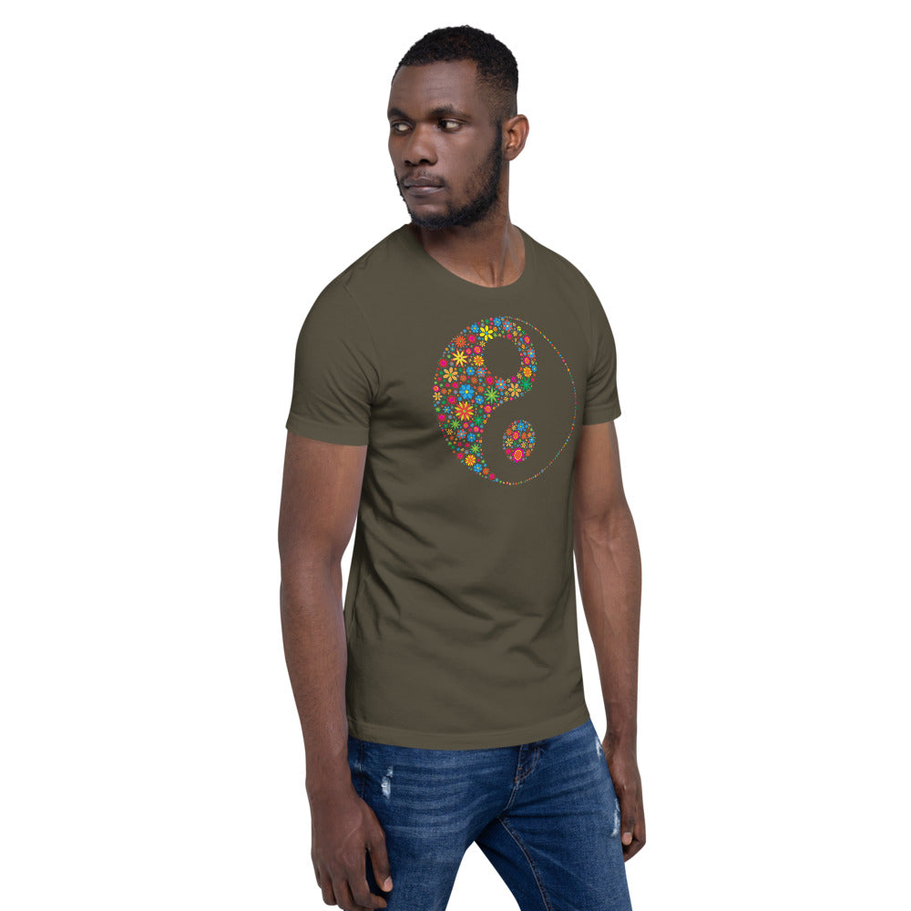 Flower Power Short-Sleeve Unisex T-Shirt