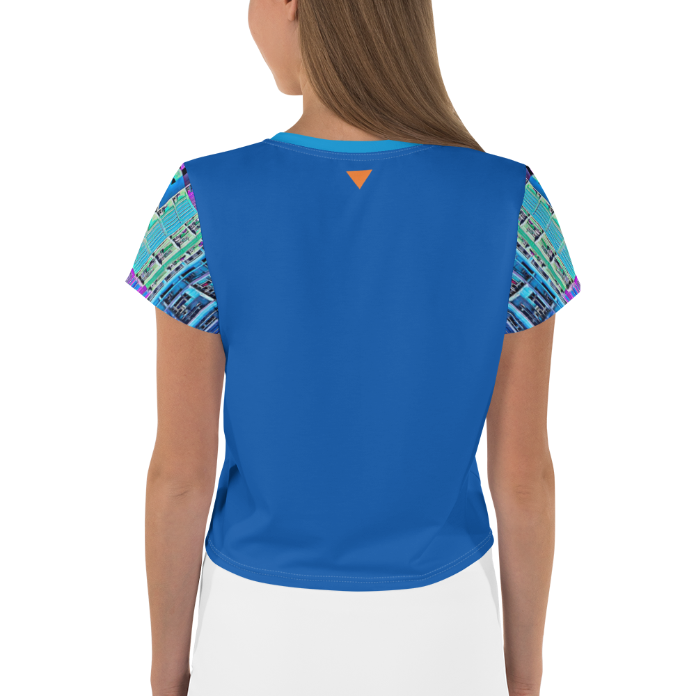 Santa Fe VLK953T Print Crop Tee