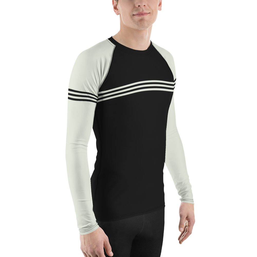Trio VLK906B Men's Long Sleeve Rash Guard