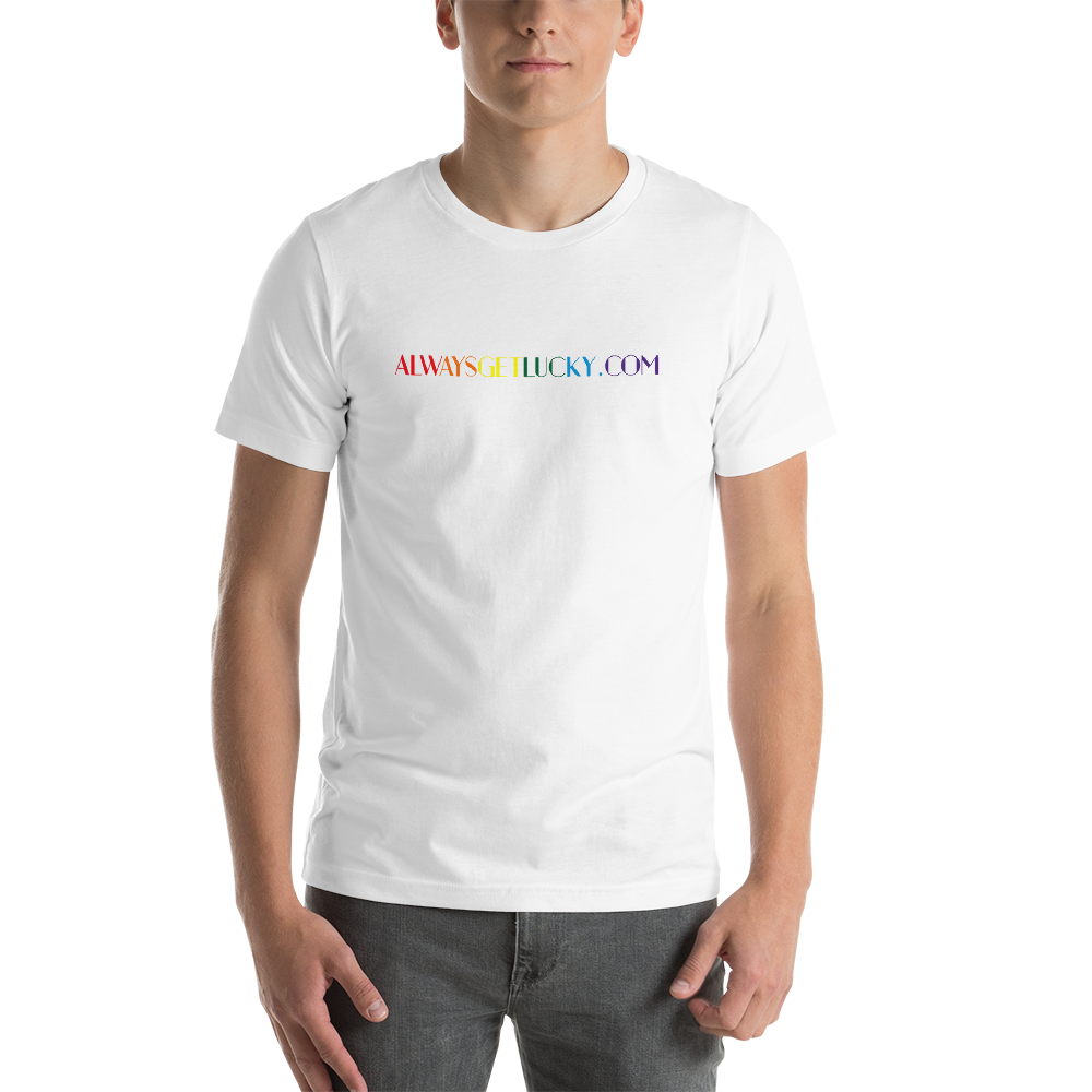 Always Get Lucky Pride Tee Shirt