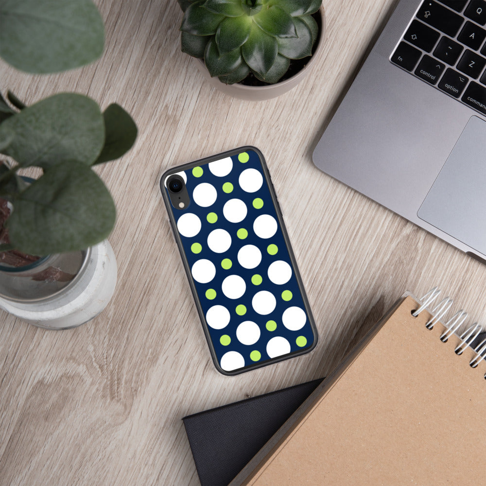 DaDOT .003 iPhone Case Navy/Lime