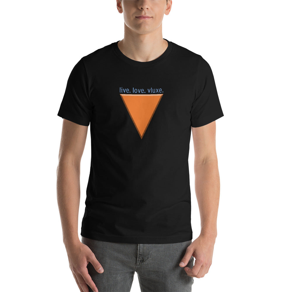 live.love.vluxe Short-Sleeve Unisex Crew Neck Tee