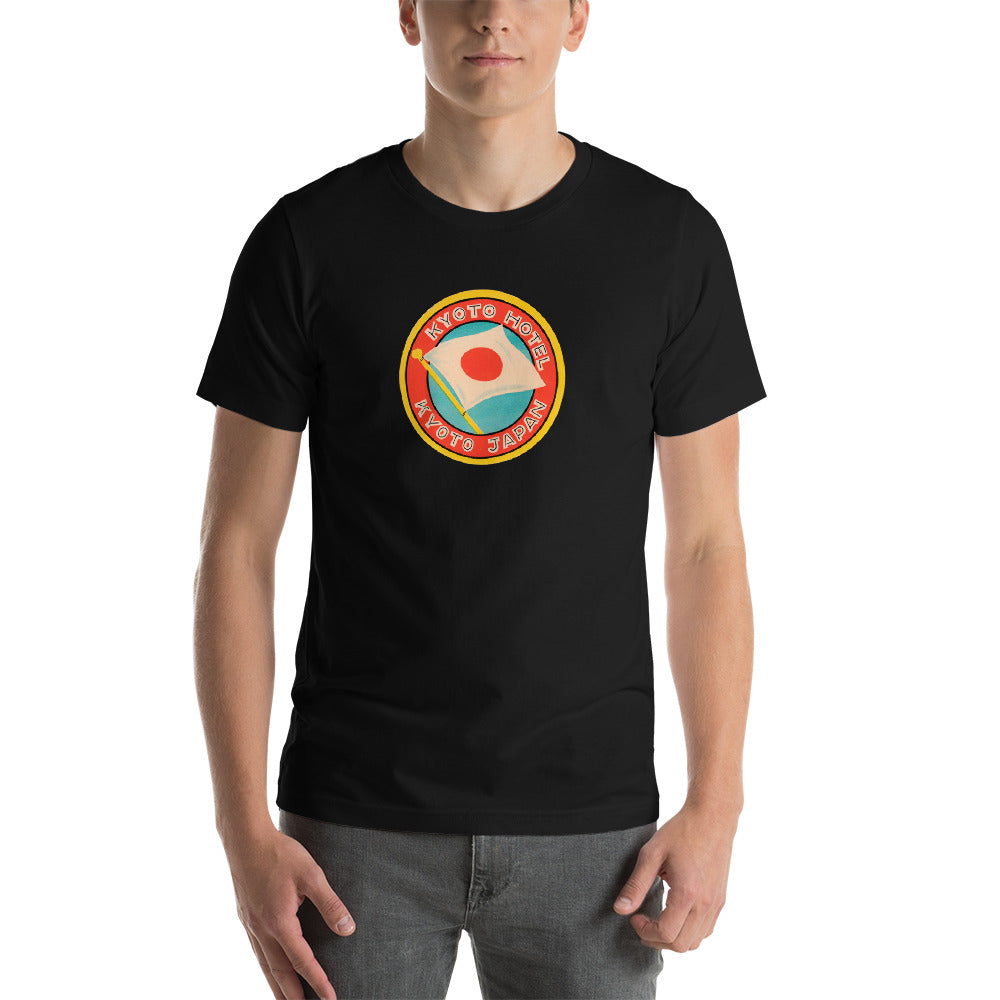 Kyoto Hotel Short-Sleeve Unisex Tee Crew Neck