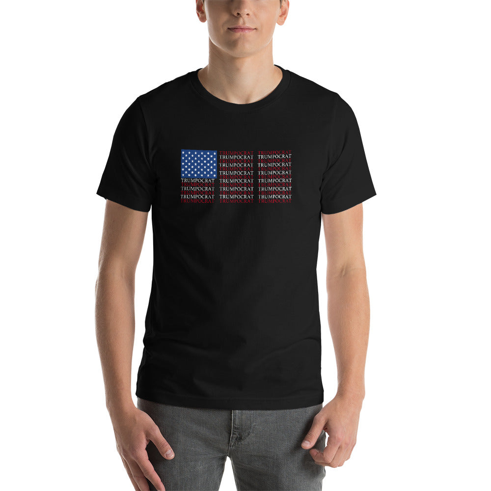 TRUMPOCRAT TEE 01 Short-Sleeve Unisex T-Shirt