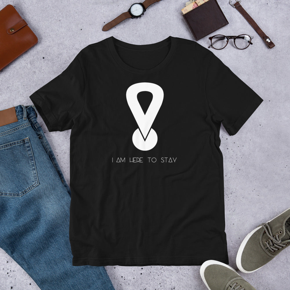 I AM HERE Short-Sleeve Unisex T-Shirt