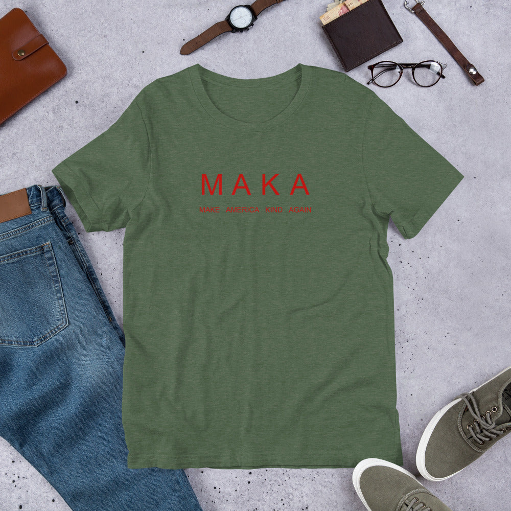 MAKA- Make America Kind Again Short-Sleeve Unisex T-Shirt