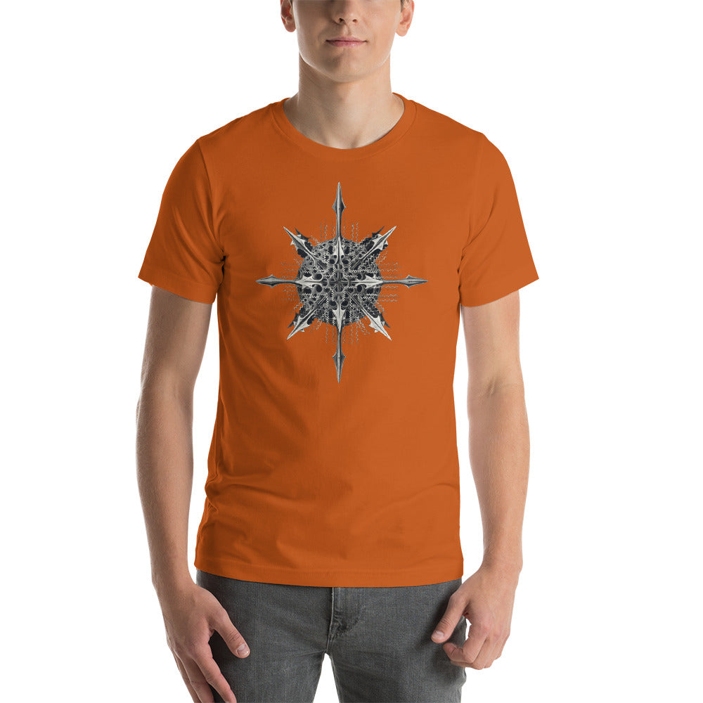Prague Short-Sleeve Unisex Tee Crew Neck