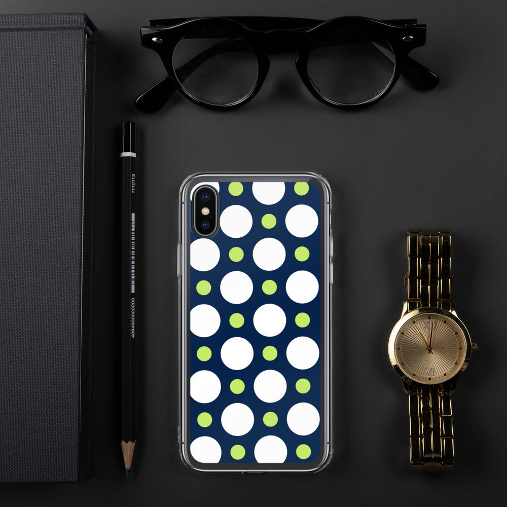 DaDOT .003 iPhone Case Navy/Lime