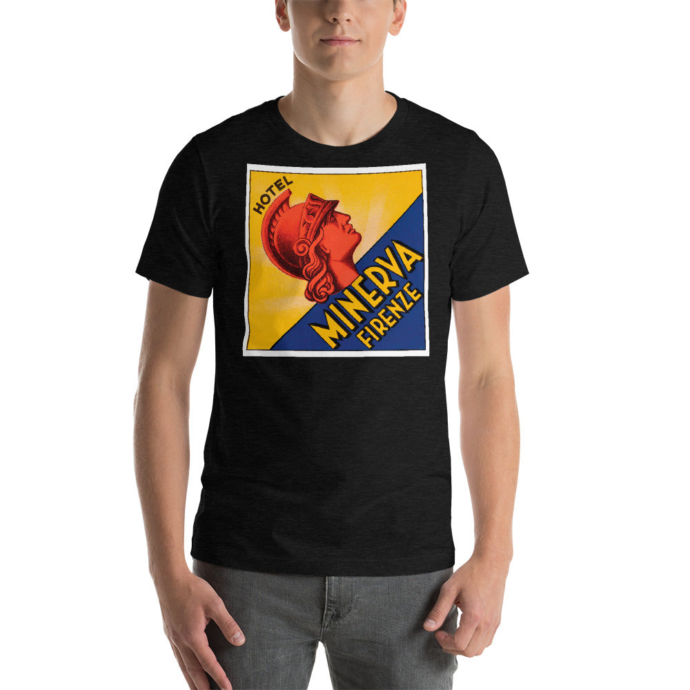 Firenze Short-Sleeve Unisex Tee Crew Neck From Vluxe by Lucky Nahum